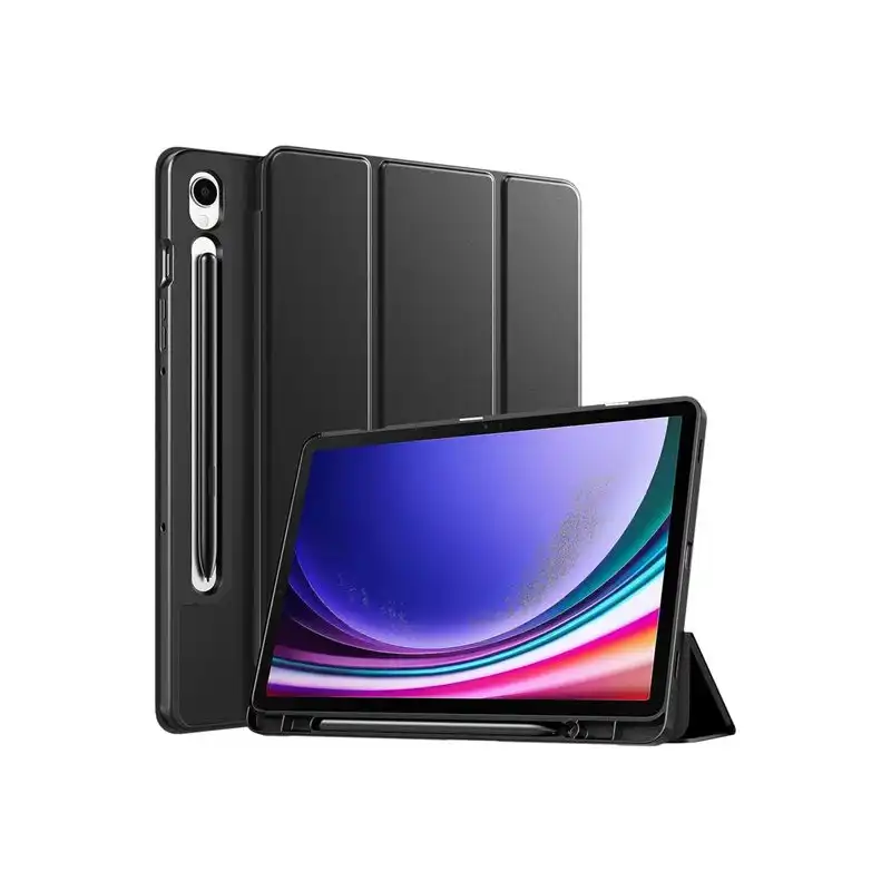 DLH - Étui à rabat pour tablette - pour Samsung Galaxy Tab S9, Tab S9 FE (DY-PS5156)_1